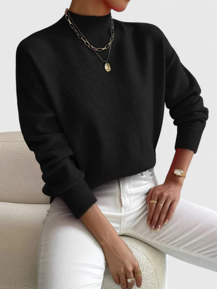 Lina™ - Elegant Turtleneck Sweater