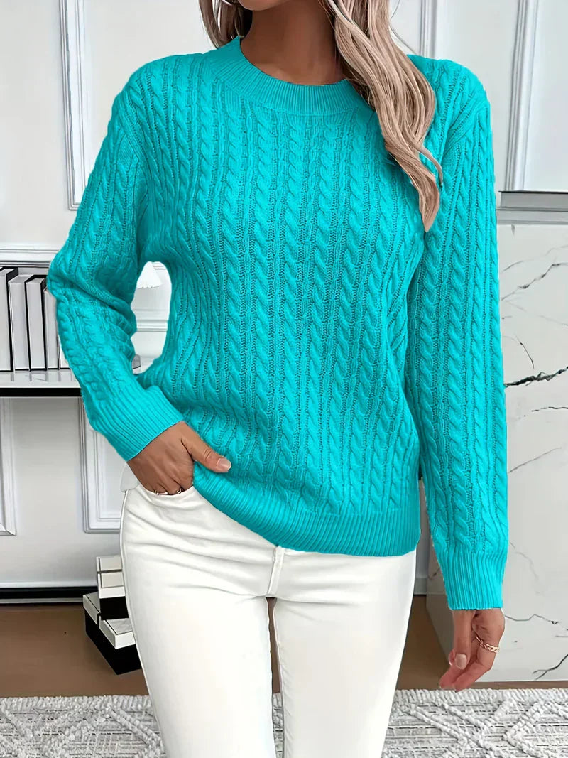 Zoe | Cozy Cable Knit Pullover