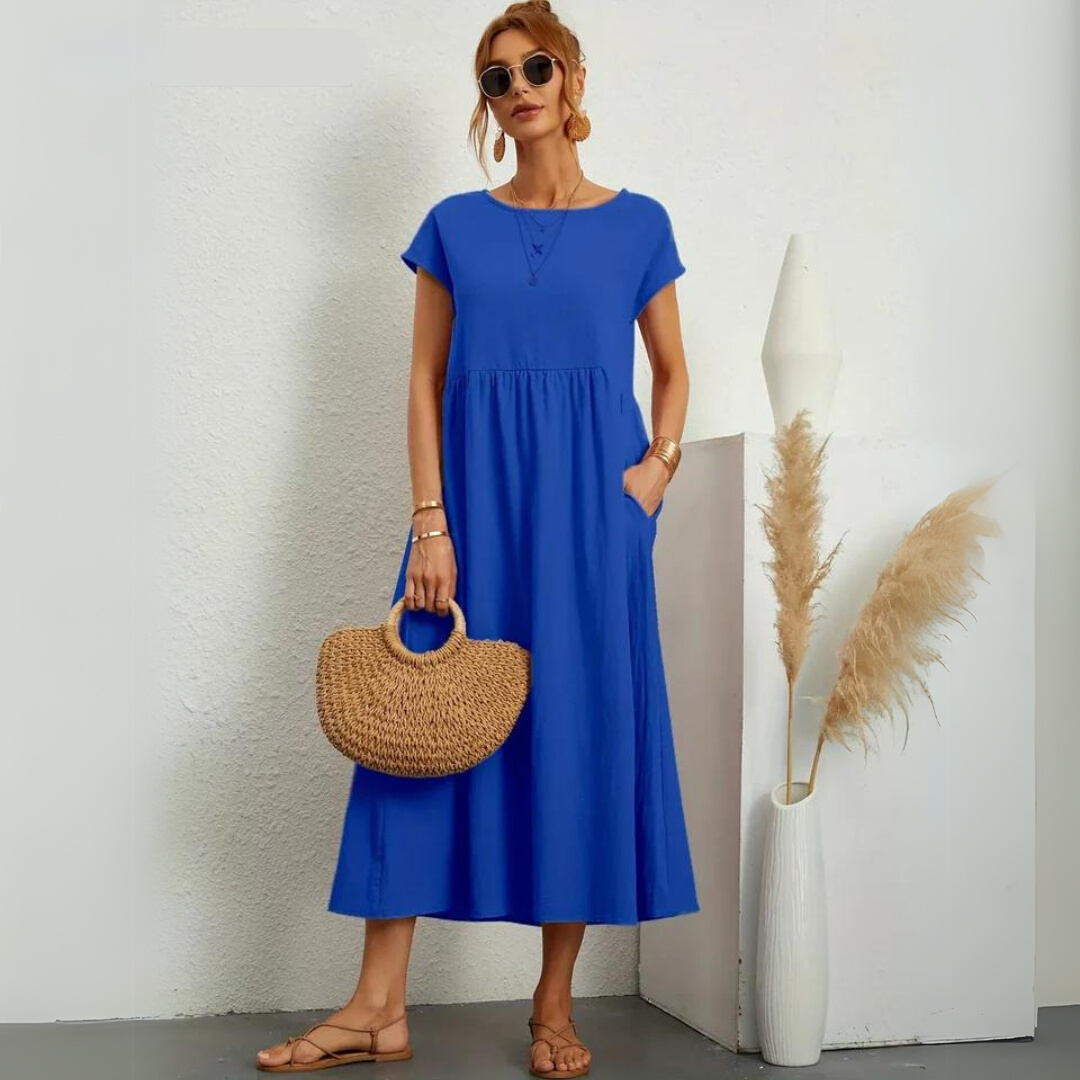 Isla - Effortless Casual Midi Dress