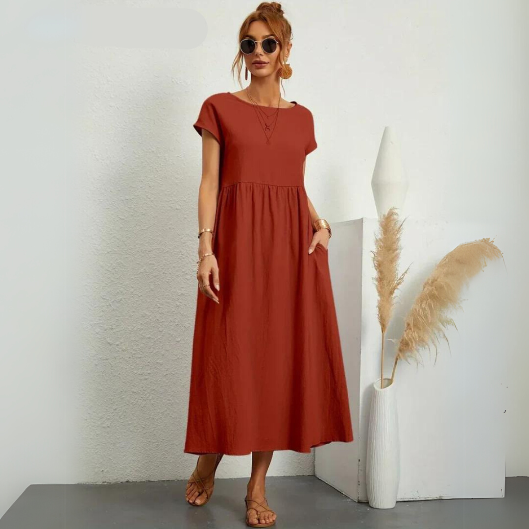 Isla - Effortless Casual Midi Dress