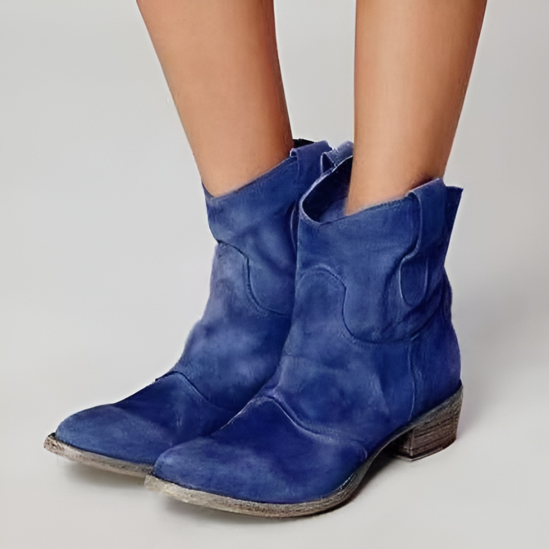Mabel | Chic Suede Ankle Boots