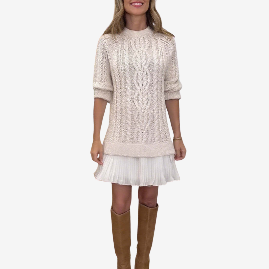 Ivy & Mabel | Cozy Knit Sweater Dress