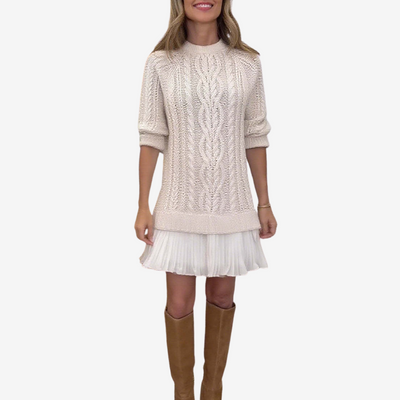 Ivy & Mabel | Cozy Knit Sweater Dress