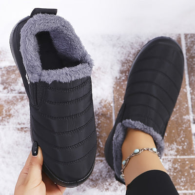 Victoria | Warm Slip-On Winter Boots