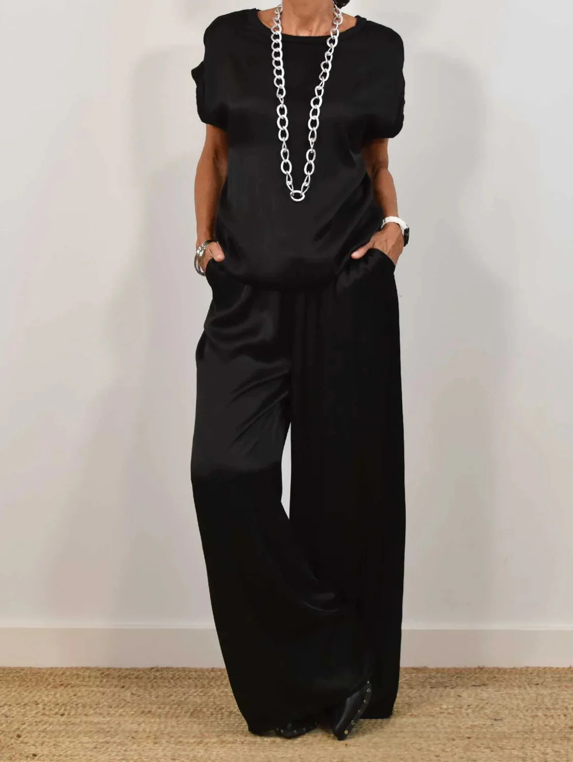 Isla - Effortless Silk Lounge Set