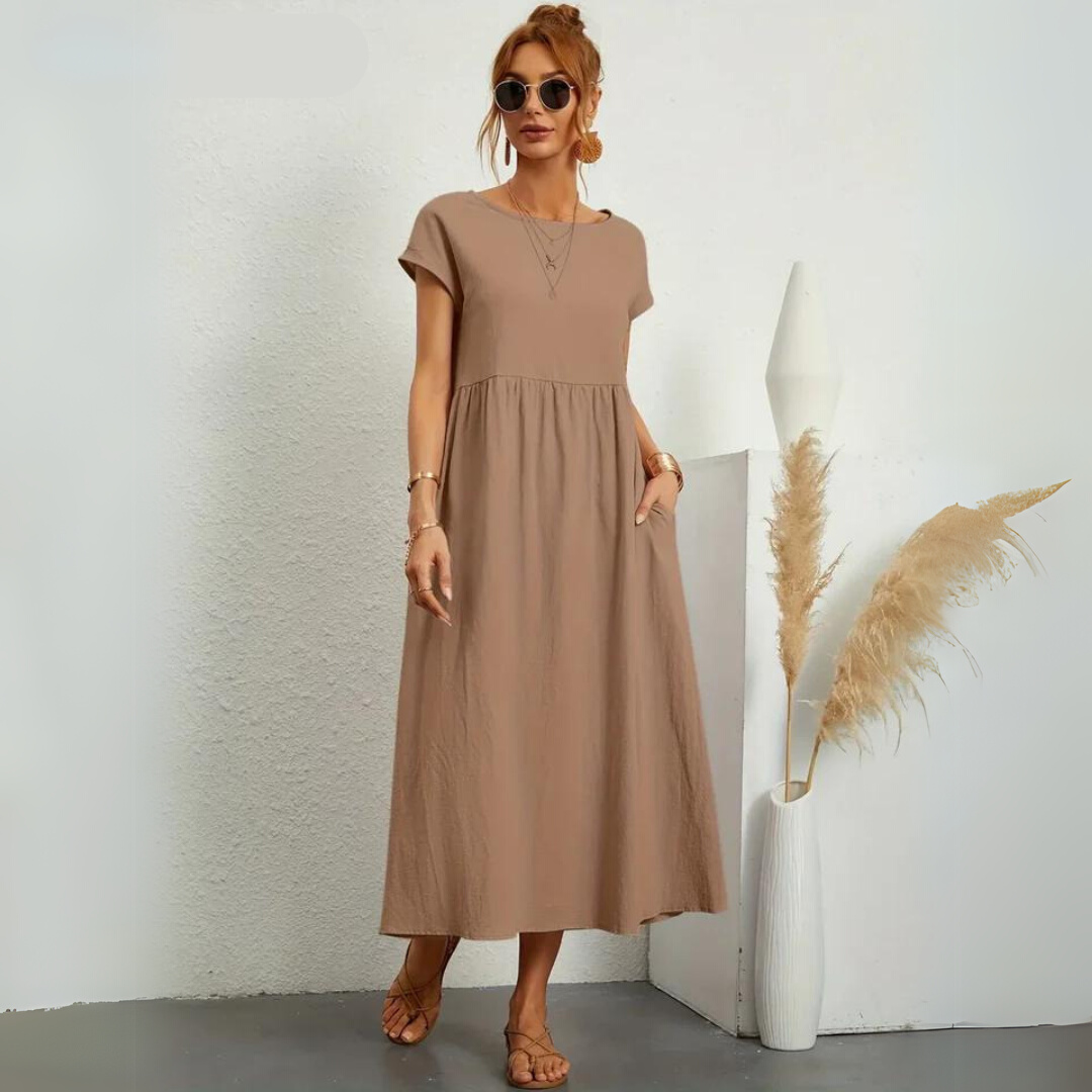 Isla - Effortless Casual Midi Dress