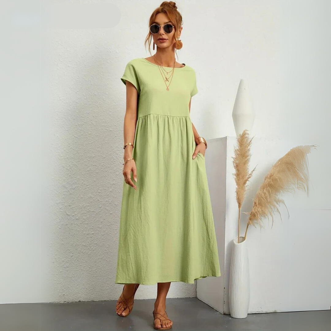 Isla - Effortless Casual Midi Dress