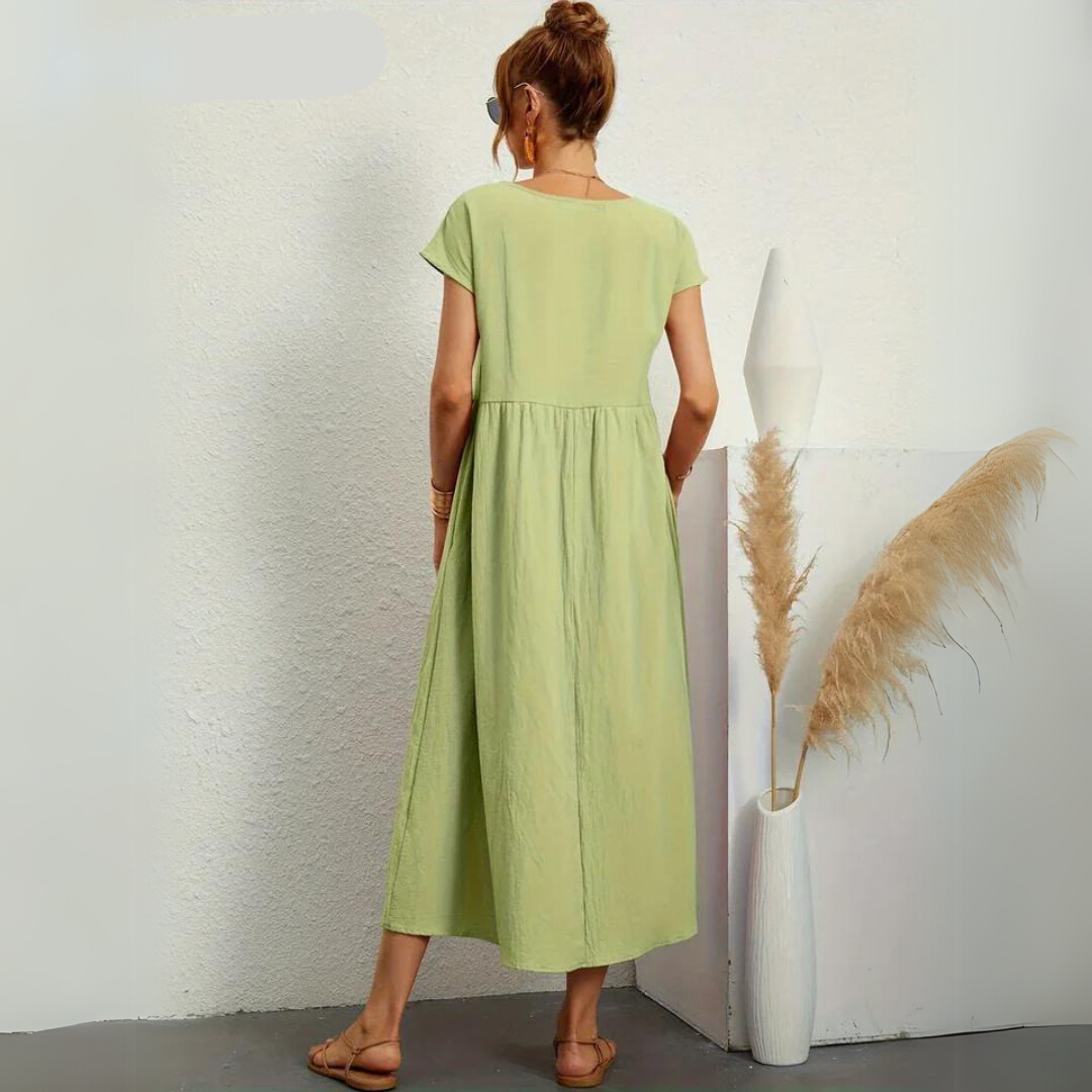 Isla - Effortless Casual Midi Dress