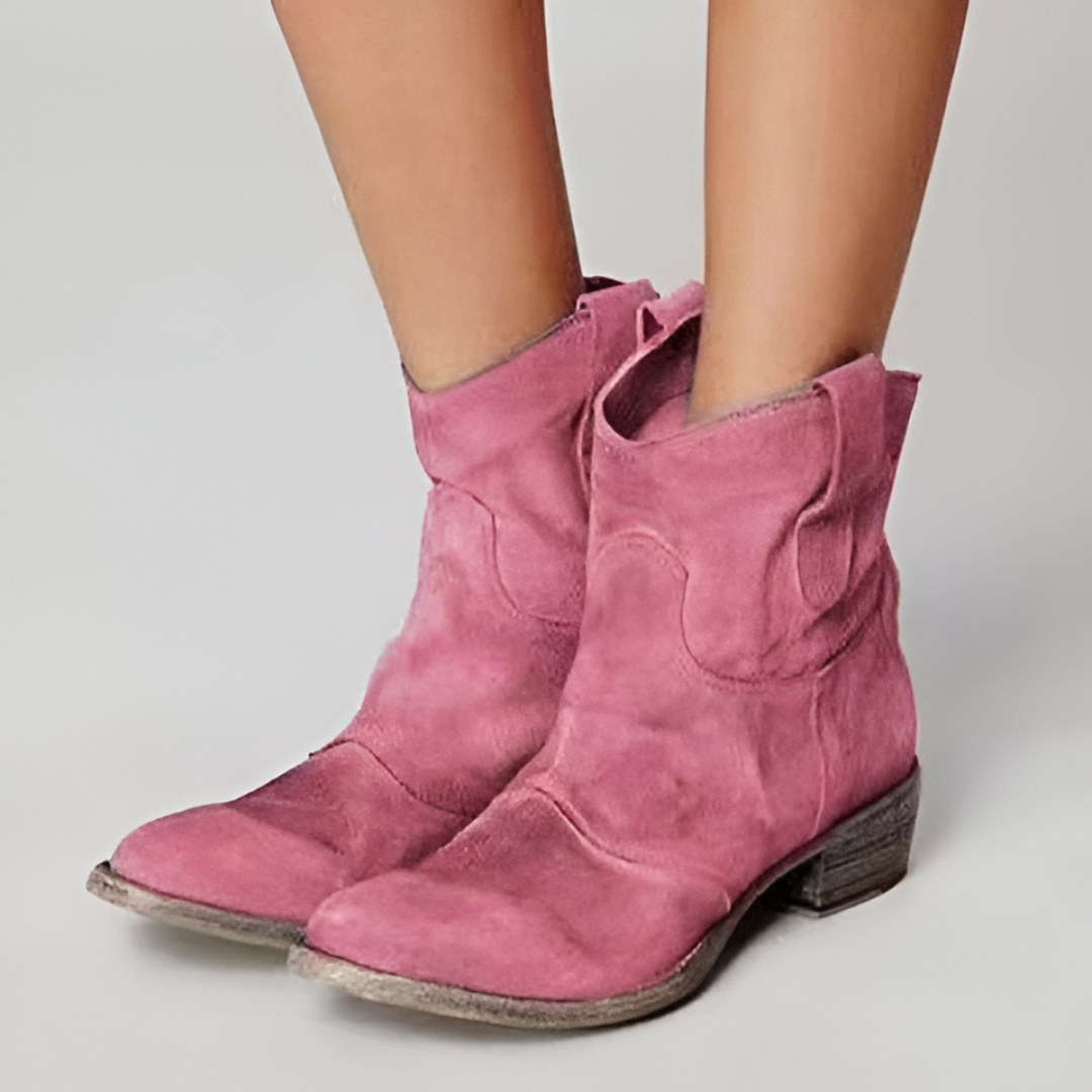 Mabel | Chic Suede Ankle Boots