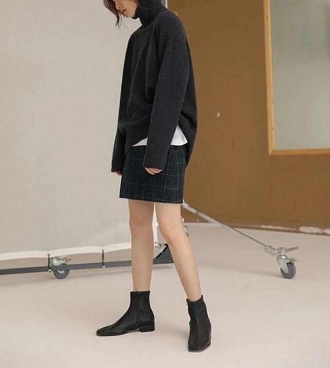 Julia | High Neck Sweater