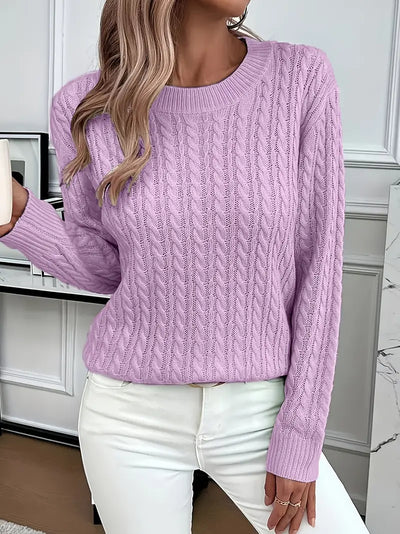 Zoe | Cozy Cable Knit Pullover