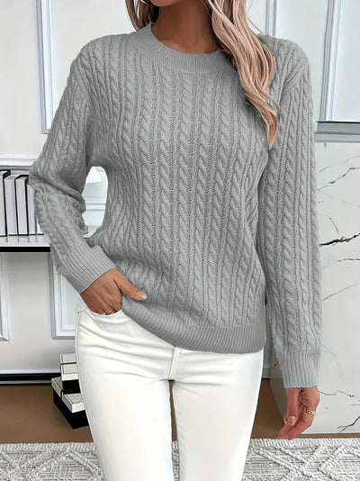 Zoe | Cozy Cable Knit Pullover