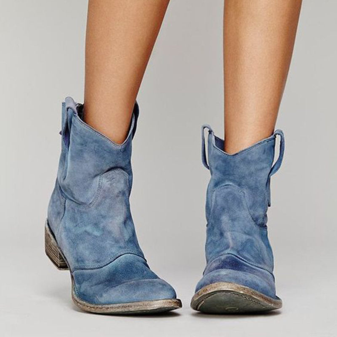 Mabel | Chic Suede Ankle Boots