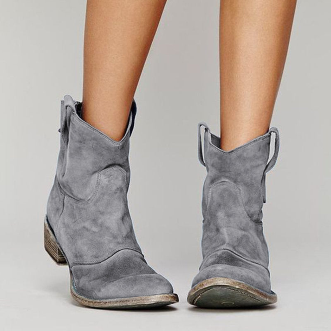Mabel | Chic Suede Ankle Boots