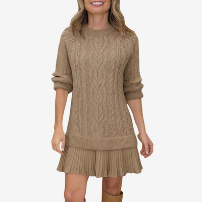 Ivy & Mabel | Cozy Knit Sweater Dress
