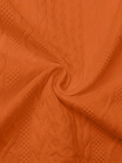 Elvarine | Textured Zip-Up Bomber Jacket