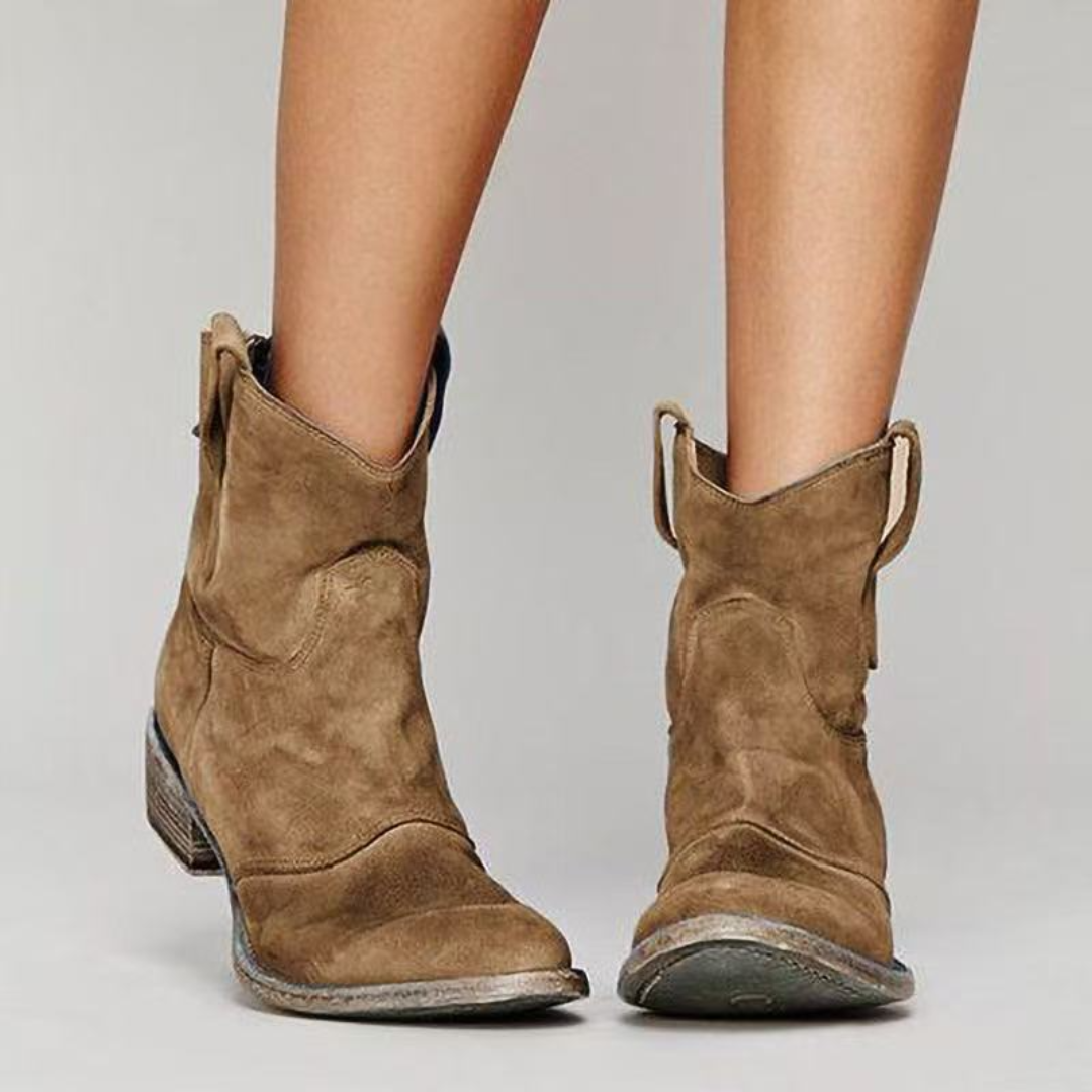 Mabel | Chic Suede Ankle Boots