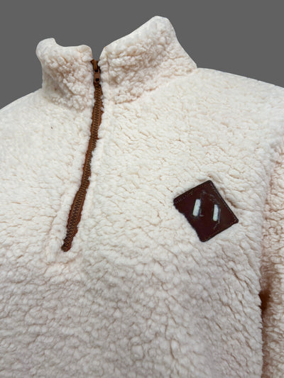 Lily | Patch Quarter Zip Pullover