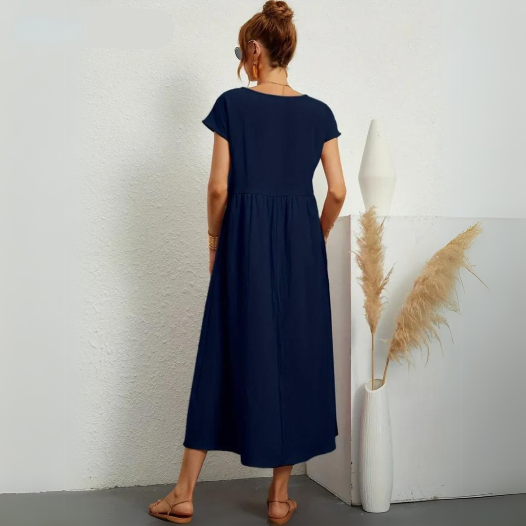 Isla - Effortless Casual Midi Dress