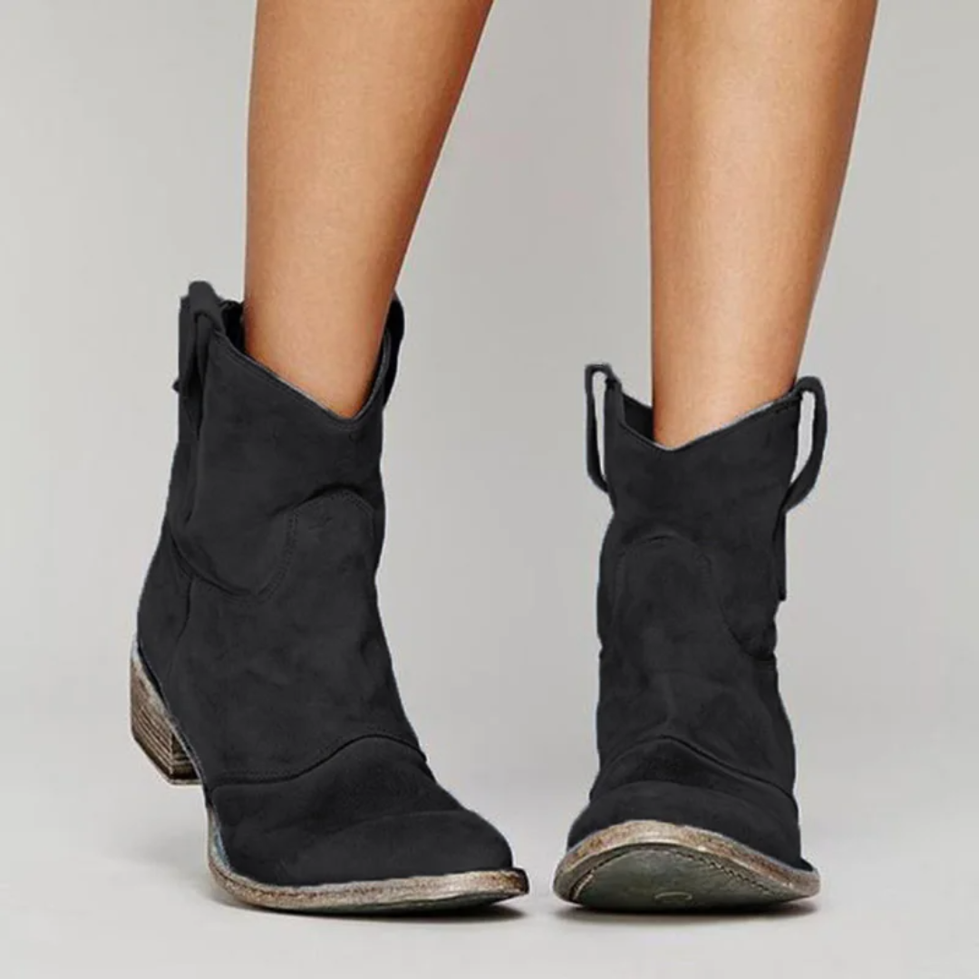 Mabel | Chic Suede Ankle Boots