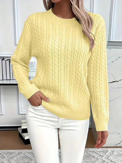 Zoe | Cozy Cable Knit Pullover