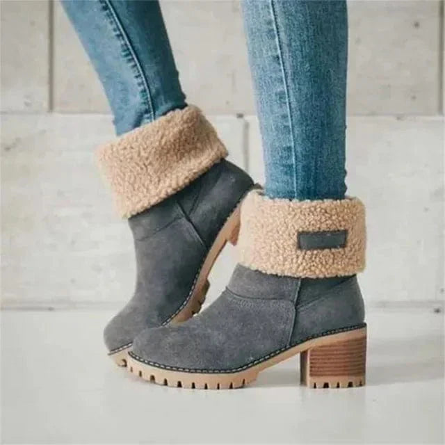 Ivy | Mid-Calf Wool Boots