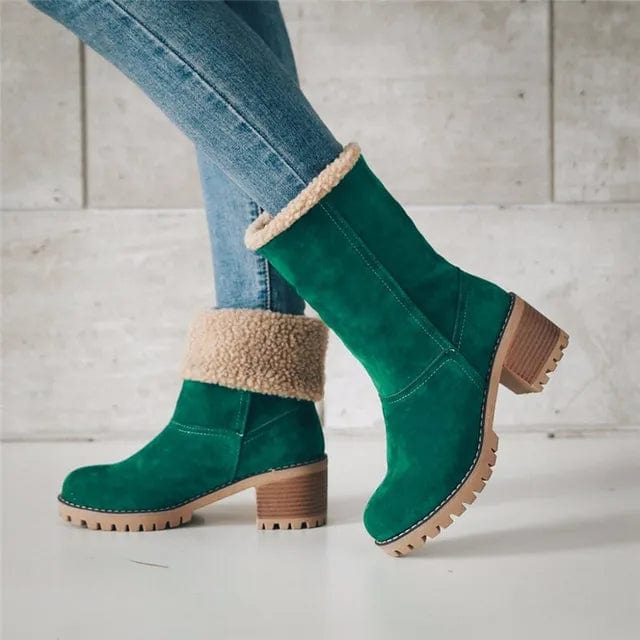 Ivy | Mid-Calf Wool Boots