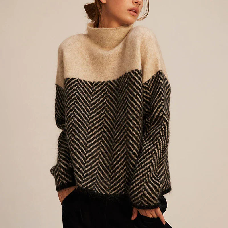 Ivy & Mabel | Chic Twisted Knit Pullover