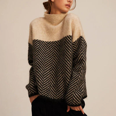 Ivy & Mabel | Chic Twisted Knit Pullover