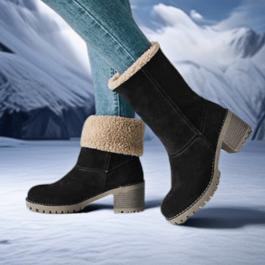 Ivy | Mid-Calf Wool Boots