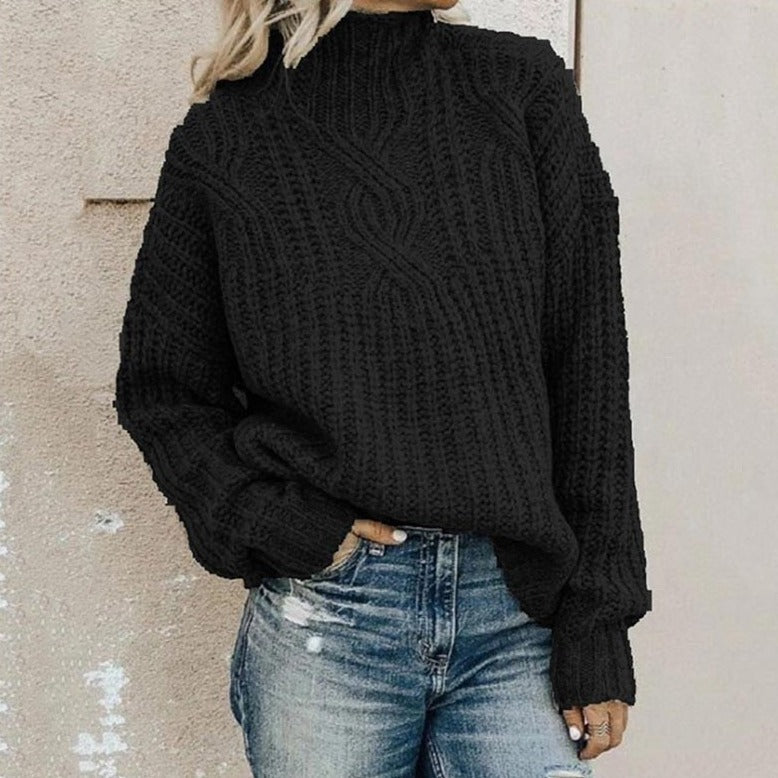 Ivy & Mabel | Cozy Cable Knit Sweater