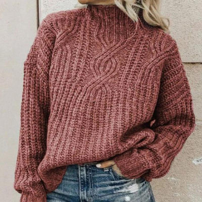 Ivy & Mabel | Cozy Cable Knit Sweater