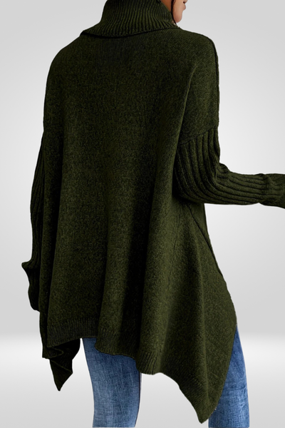 Isabelle | Comfy Asymmetrical Knit Sweater