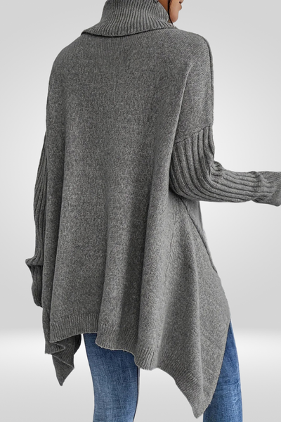 Isabelle | Comfy Asymmetrical Knit Sweater