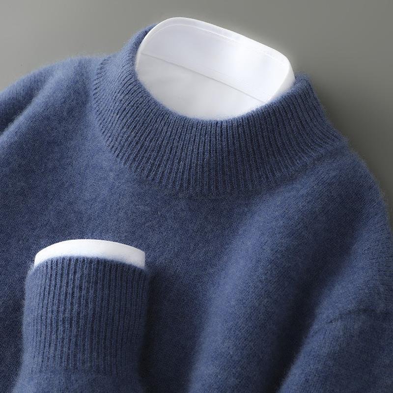 Silvia™ | Classic Cashmere Sweater (Blue)