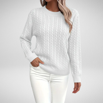 Zoe | Cozy Cable Knit Pullover