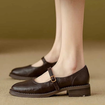 Rachel | Classic Comfort Mary Janes Made Of Leather