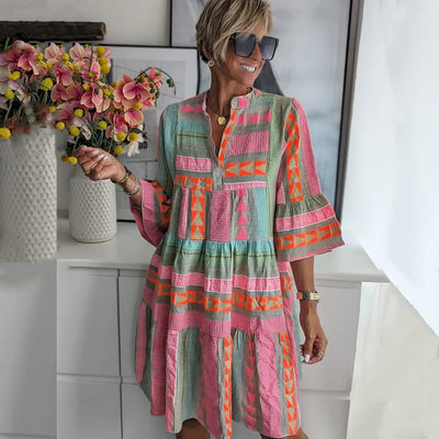 Juliane - Effortless Boho Swing Dress