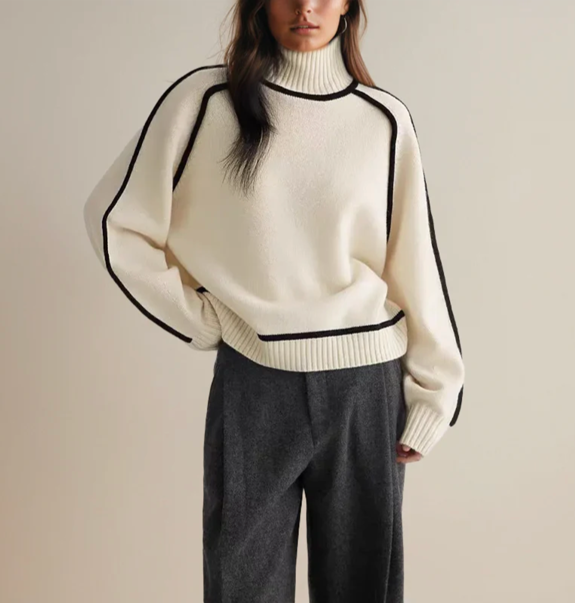 Ivy & Mabel | Classic Turtleneck Sweater