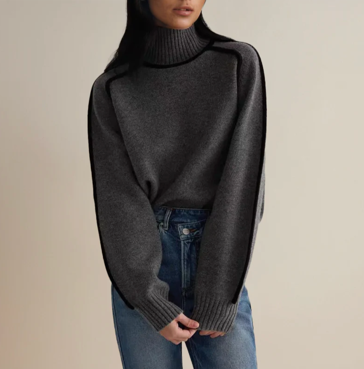 Ivy & Mabel | Classic Turtleneck Sweater