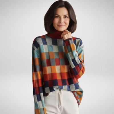 Ivy & Mabel | Luxurious Cashmere Turtleneck Knit