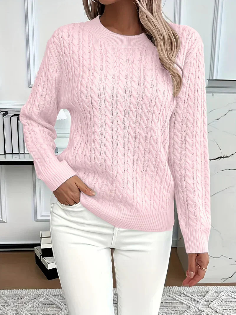 Zoe | Cozy Cable Knit Pullover