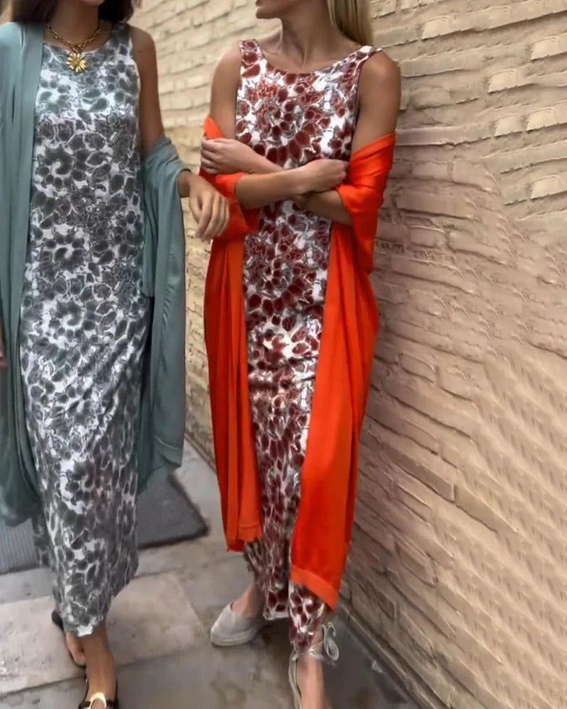 Camilla - Lightweight Layered Maxi Set