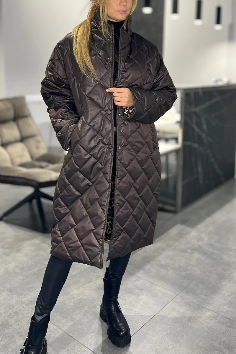 Victoria | Reversible Quilted Coat