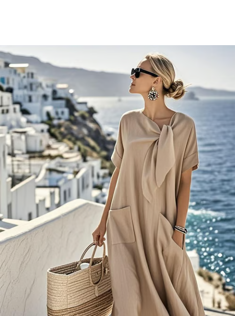 Jaira - Airy Linen Dress