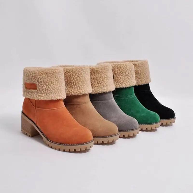 Ivy | Mid-Calf Wool Boots