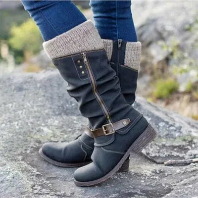 Mabel | Ankle Boots With Side Zipper